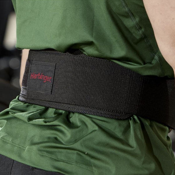 Harbinger 4" Nylon Belt - Black