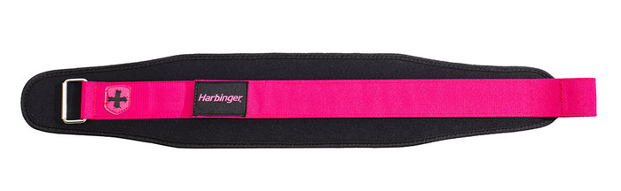 Harbinger 5" Women Foam Core Belt - Black/Pink