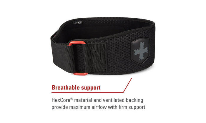 Harbinger Men's Hexcore Belt - Red