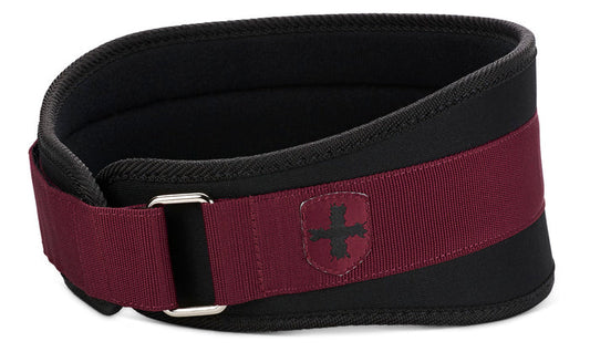 Harbinger Women's 5" Foam Core Belt- Black/Merlot