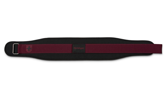 Harbinger Women's 5" Foam Core Belt- Black/Merlot