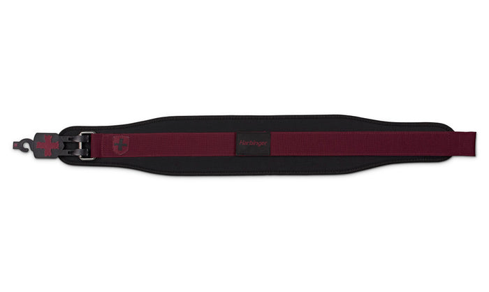 Harbinger Women's 5" Foam Core Belt- Black/Merlot