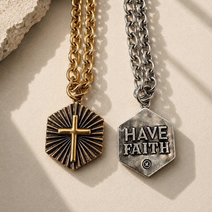 Have Faith Shining Cross Essential Necklace