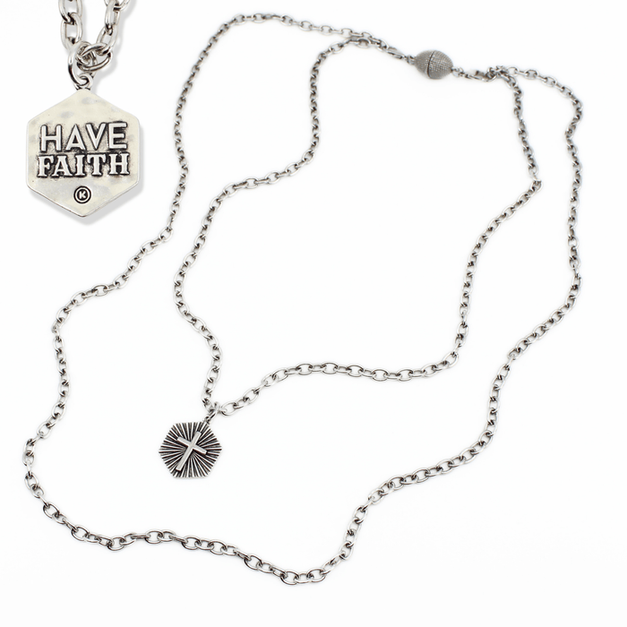 Have Faith Shining Cross Essential Necklace