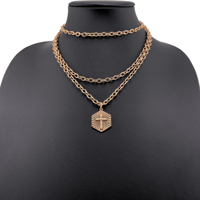 Have Faith Shining Cross Essential Necklace