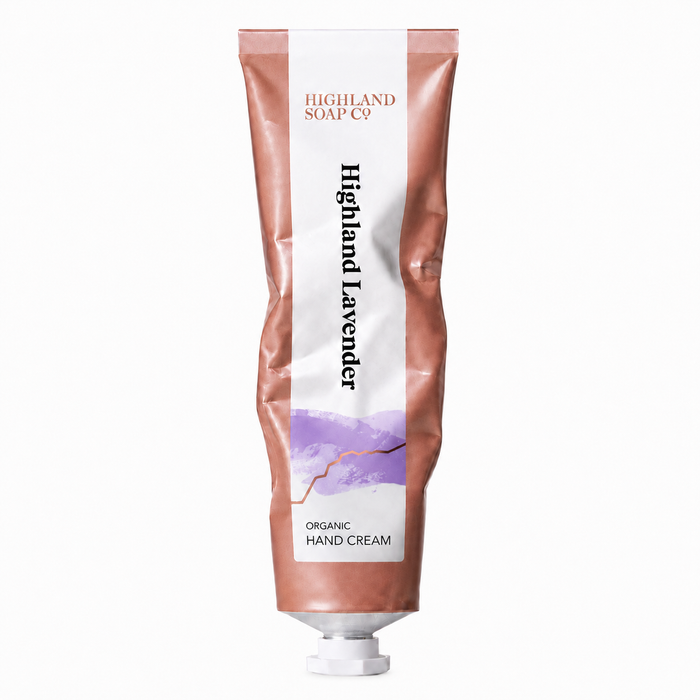 Highland Lavender Organic Hand Cream 70ml