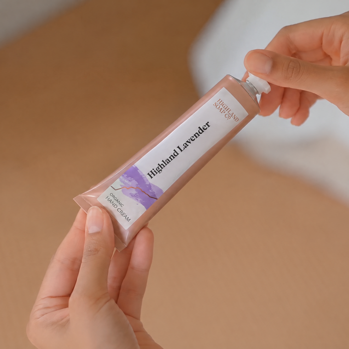 Highland Lavender Organic Hand Cream 70ml