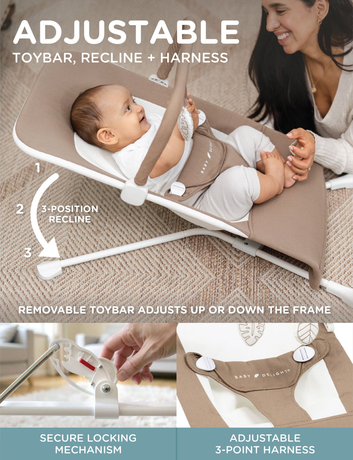 Highland Organic Portable Bouncer - Baby Delight