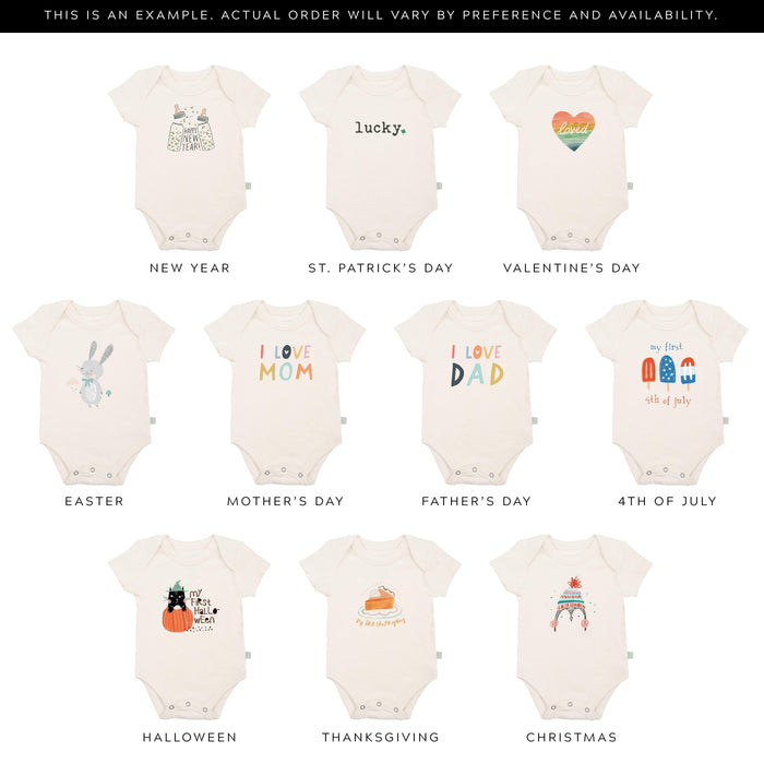 Baby holiday grab bag Finn + Emma