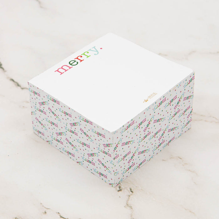 Holiday Note Cubes