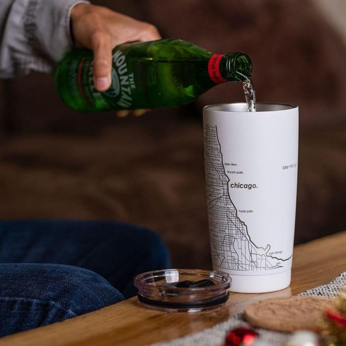 Home Town Maps Insulated Pint Tumbler 20 oz