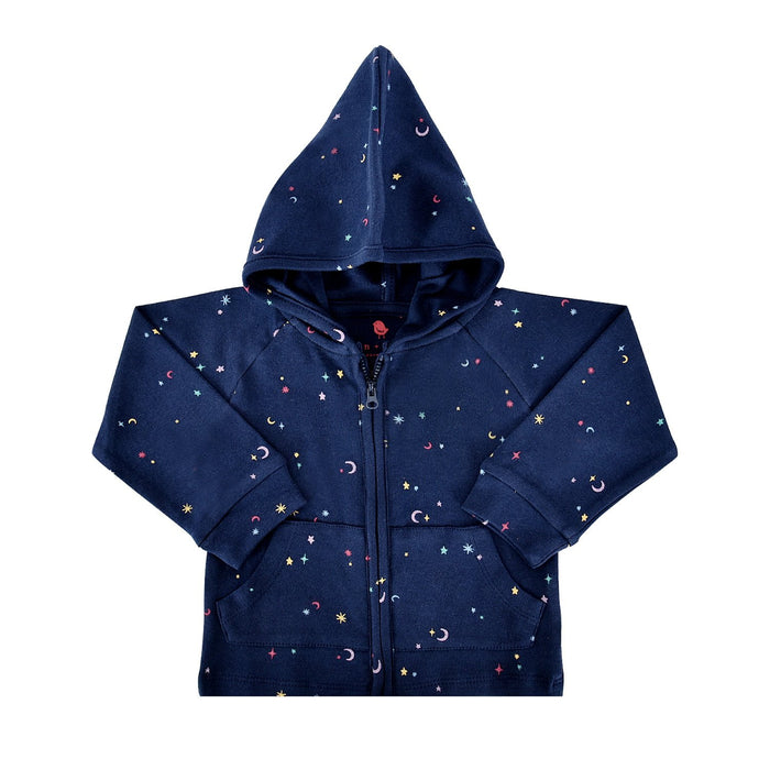 Baby hoodie | starry night finn + emma