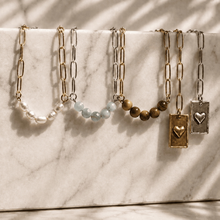 I Am F*cking Powerful Heart Lariat Necklace