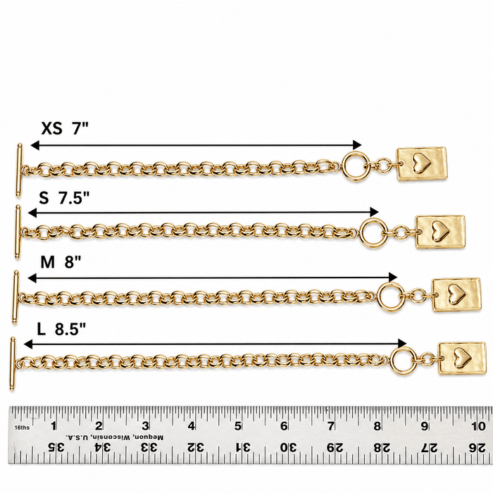 I Got This Square Pendant Chain Bracelet