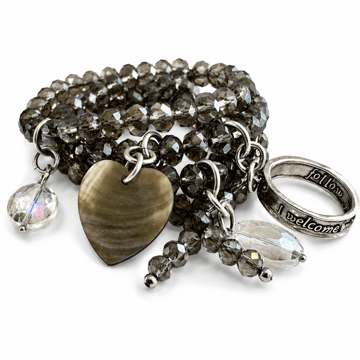S/M (14") / Grey / Silver