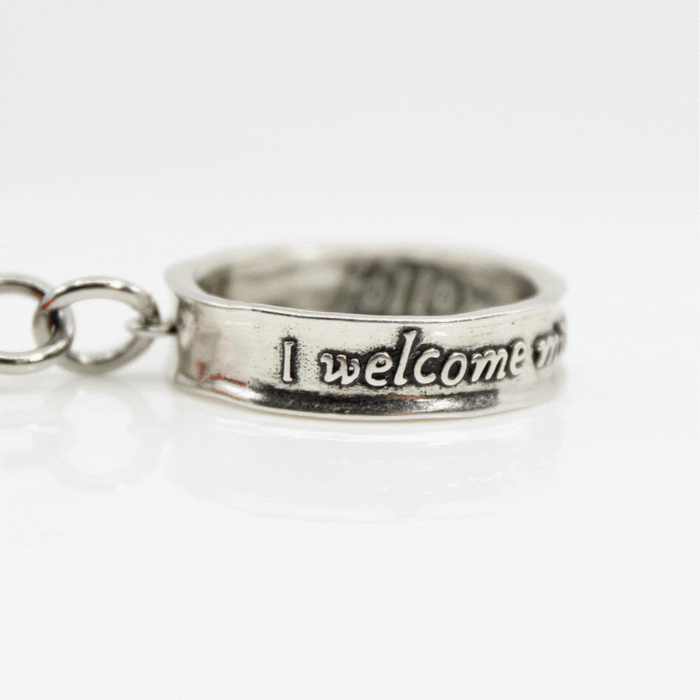 I Welcome Miracles Into My Life Ring Layering Set