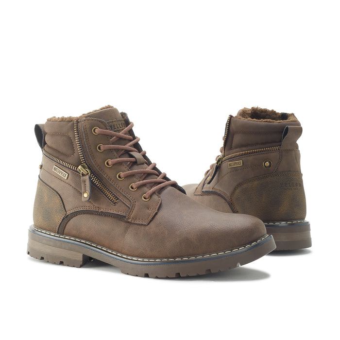 121309-10-IMPERIAL-02-IMPERIAL-Men's Fashion Light Boots-YELLOW-Yellow Shoes