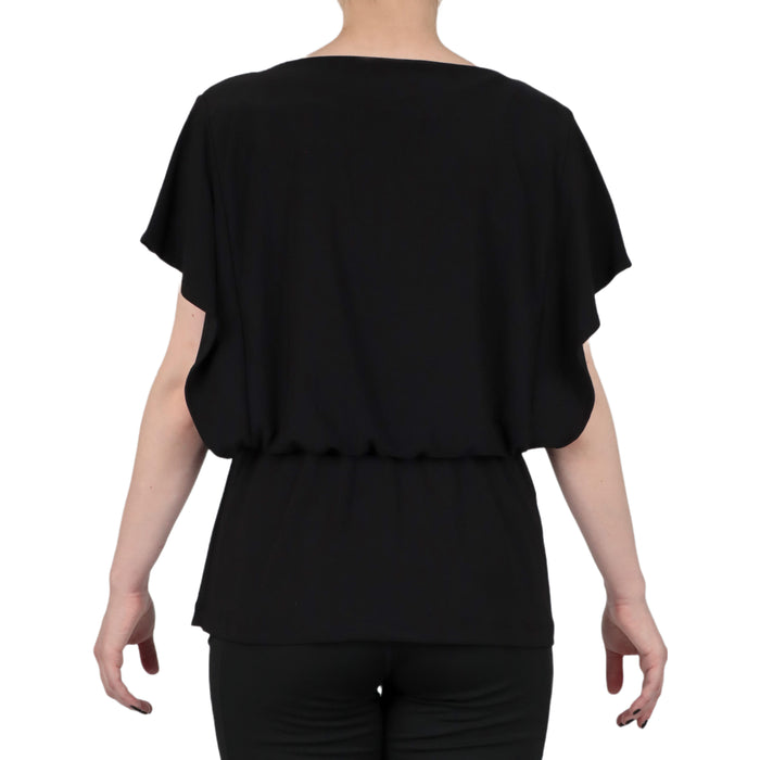 Ity Flutter  Sleeve With Gathered Waist