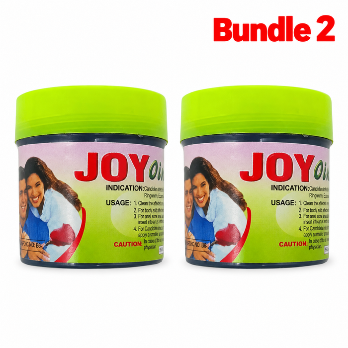 Joy Ointment from Ghana, soothing topical ointment designed for everyday external body care, easy application, and a comforting feel on the skin.