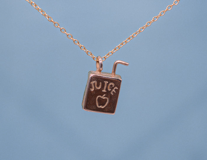 Juice Box Necklace - JUICE x Hannah Bartlett