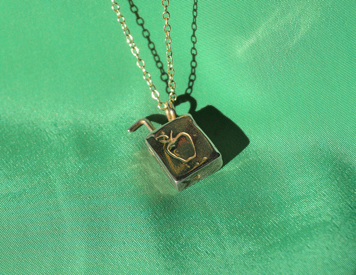 Juice Box Necklace - JUICE x Hannah Bartlett