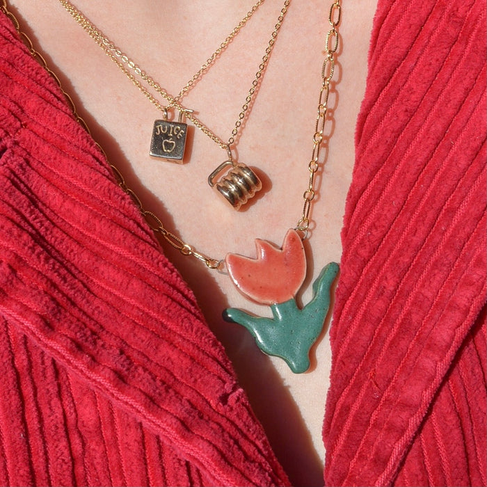 Juice Box Necklace - JUICE x Hannah Bartlett