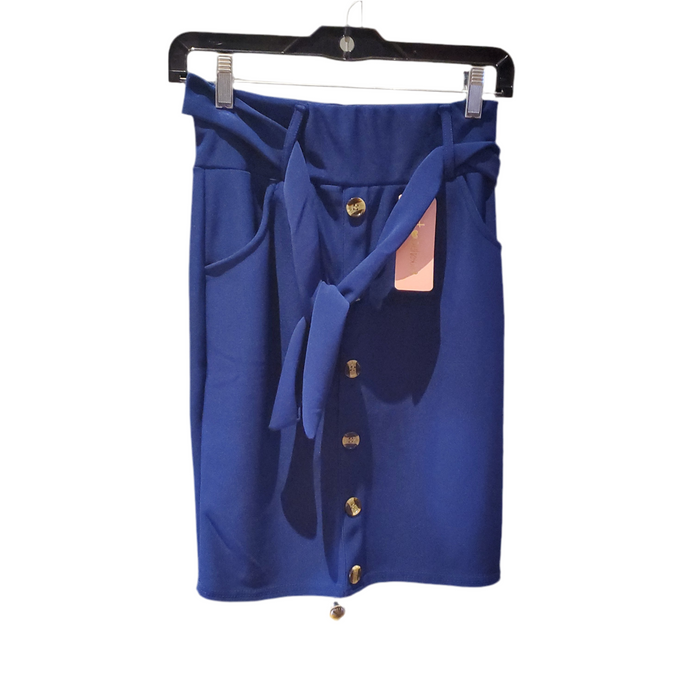Jupe bleu foncé