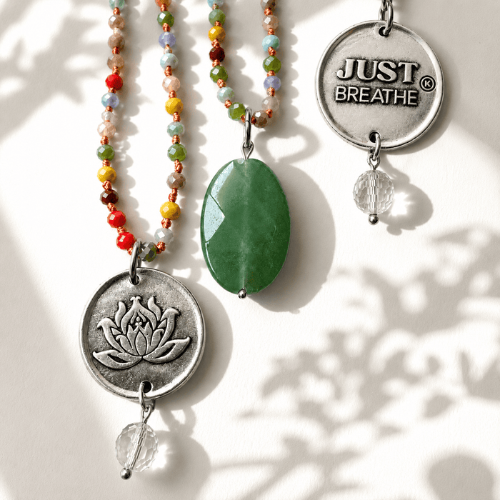 Just Breathe Lotus Original Necklace