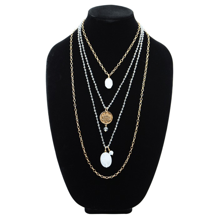 Just Breathe Original Necklace Layering Set