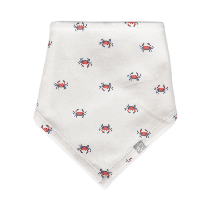 Baby kerchief bib | crab finn + emma