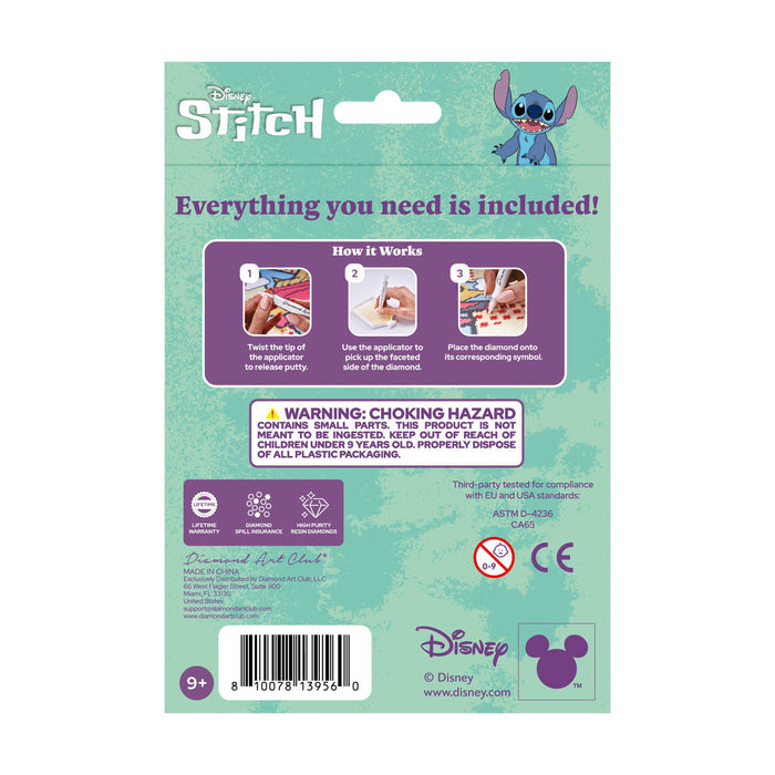 Keychain - Stitch™ - Diamond Art Club DIY Kit