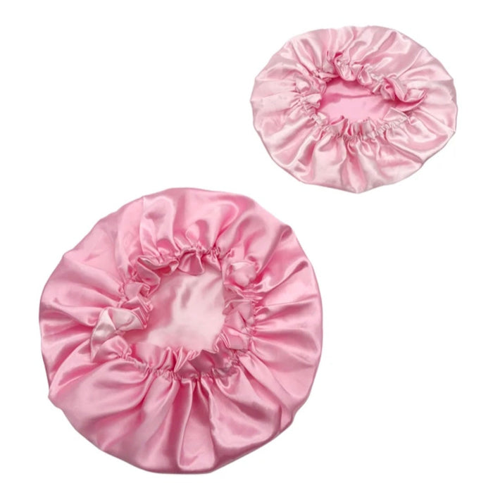Kids Soft Elastic Satin Bonnet MunSeyaa'n Collective