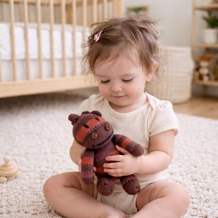 Baby Knit Buddy  | Humphrey the Hippo finn + emma
