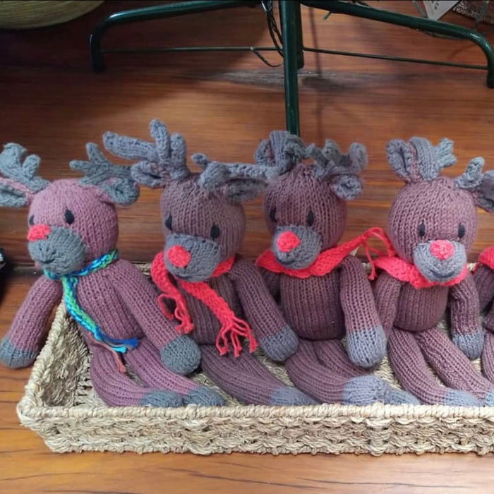 Baby Knit Buddy  | Juniper the Reindeer finn + emma