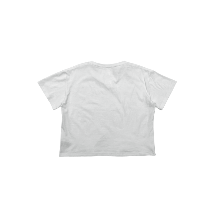 Ladies Premium Cotton Crop Tee