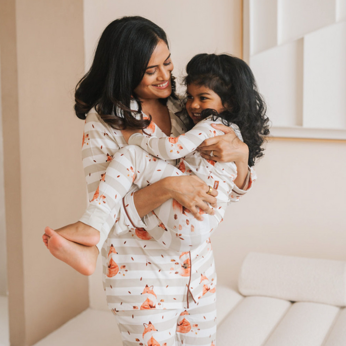 Ladies Pyjamas Set Fox Cub