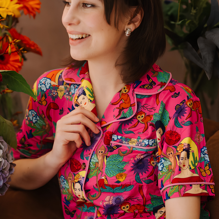 Ladies Pyjamas Set Frida Fiesta de Colores