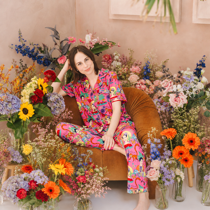 Ladies Pyjamas Set Frida Fiesta de Colores