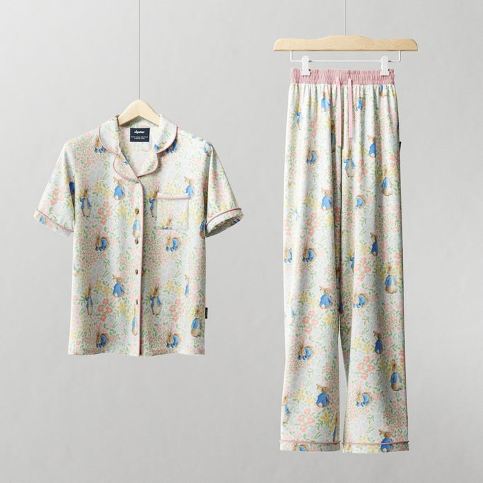 Ladies Pyjamas Set Peter Rabbit Meadow Hopper
