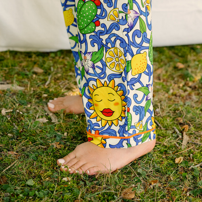 Ladies Pyjamas Set Sicilian Summer (Design Challenge Winner 2025)