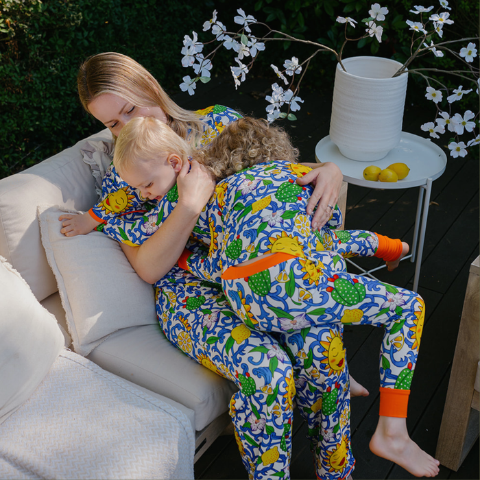 Ladies Pyjamas Set Sicilian Summer (Design Challenge Winner 2025)