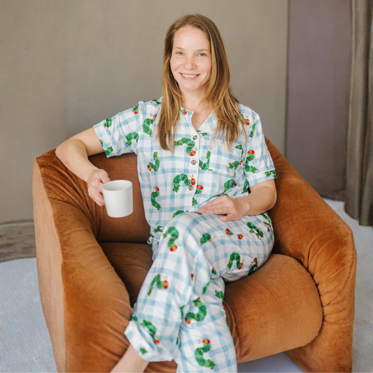 Ladies Pyjamas Set The Very Hungry Caterpillar™ Check