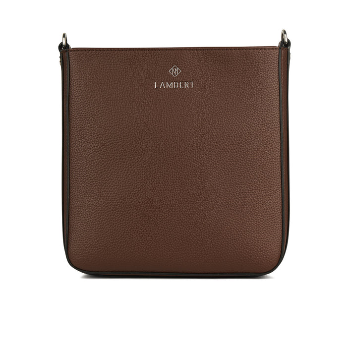 121740-10-NATALIACHOCOLATE-01-8774700038-LAMBERT | THE NATALIA-Women's Handbags | Accessories-Lambert-Yellow Shoes
