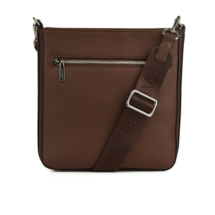 121740-10-NATALIACHOCOLATE-04-LAMBERT | THE NATALIA-Women's Handbags | Accessories-Lambert-Yellow Shoes