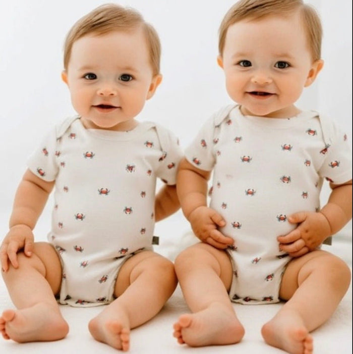 Baby lap bodysuit | crab finn + emma