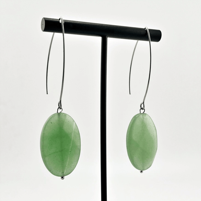Silver / Green Aventurine