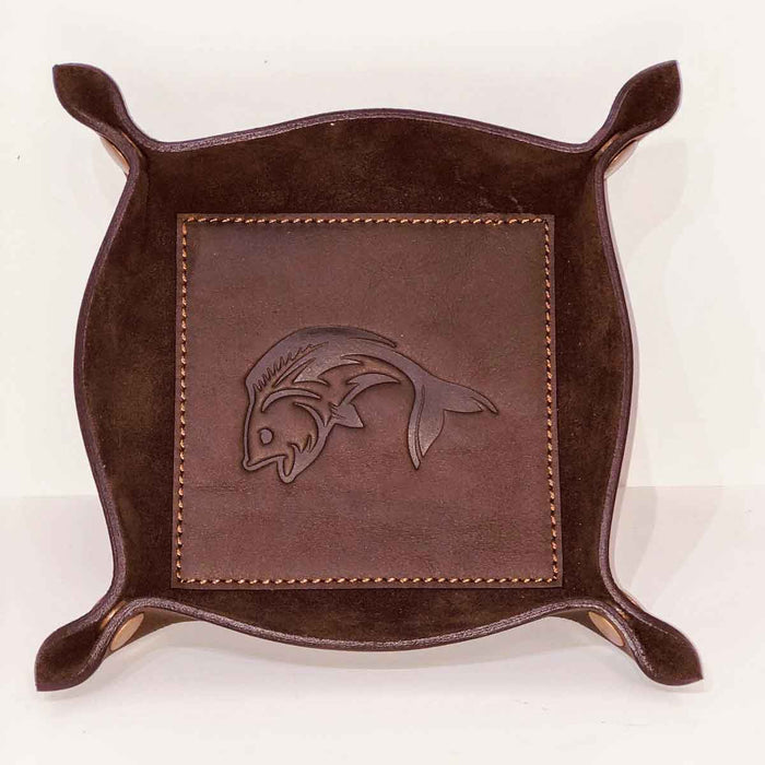 Leather Embossed Valet Trays