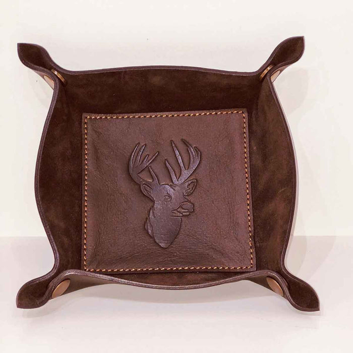 Leather Embossed Valet Trays