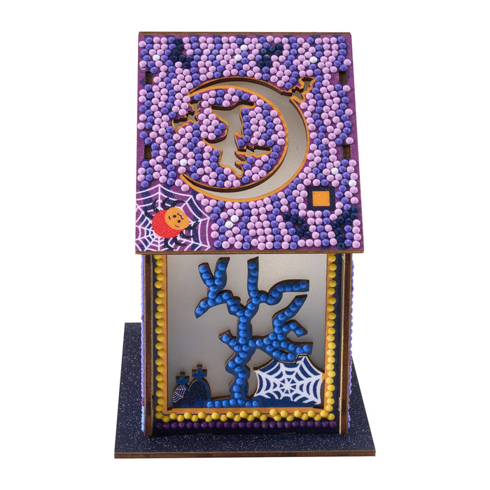 LED 3D Halloween House - Diamond Art Club DIY Kit