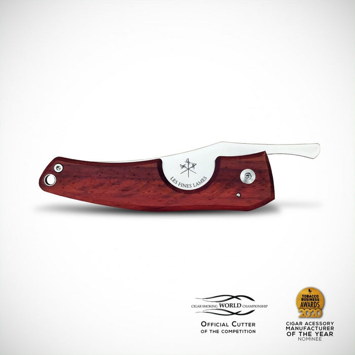 Les Fines Lame Cigar Knife Padauk